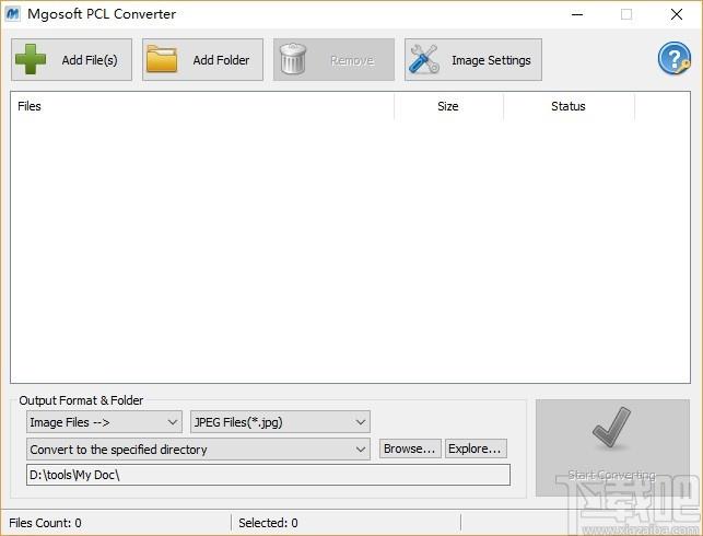 Mgosoft PCL Converter下载,PCL转换器,PCL转PDF