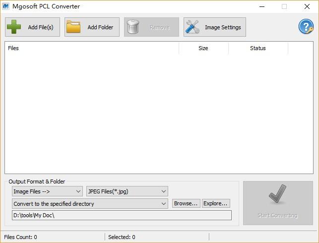 Mgosoft PCL Converter下载,PCL转换器,PCL转PDF