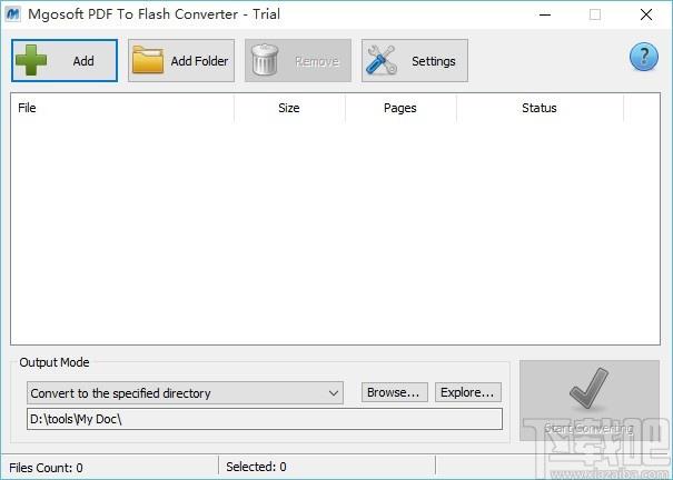 Mgosoft PDF To Flash Converter下载,PDF转Flash工具,PDF转Flash